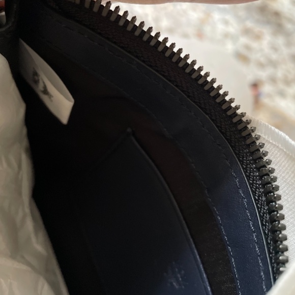 MCM 2Pc Aren Visetos Leather Pouch and ID/Card Case in BL Floral Leopard - Picture 8 of 14